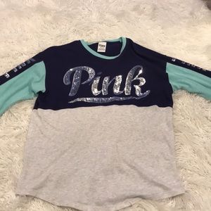 Pink brand long sleeve top